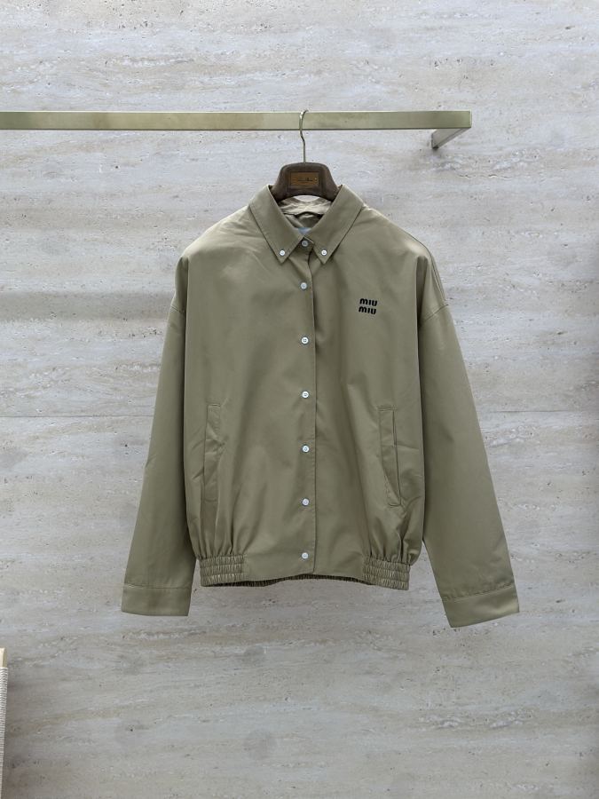 1:1 Replica MIUMIU men Miu embroidered buttoned jacket — AAA Quality Replica — photo 3
