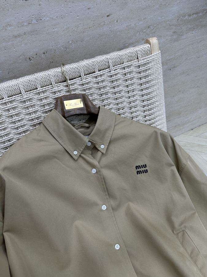 1:1 Replica MIUMIU men Miu embroidered buttoned jacket — AAA Quality Replica — photo 4
