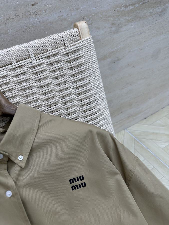 1:1 Replica MIUMIU men Miu embroidered buttoned jacket — AAA Quality Replica — photo 5
