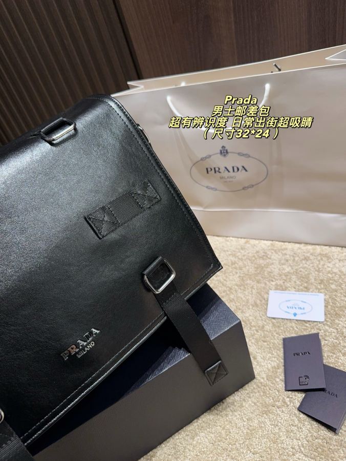 1:1 Replica PRADA bag No box Size 32*24 — AAA Quality Replica — photo 3