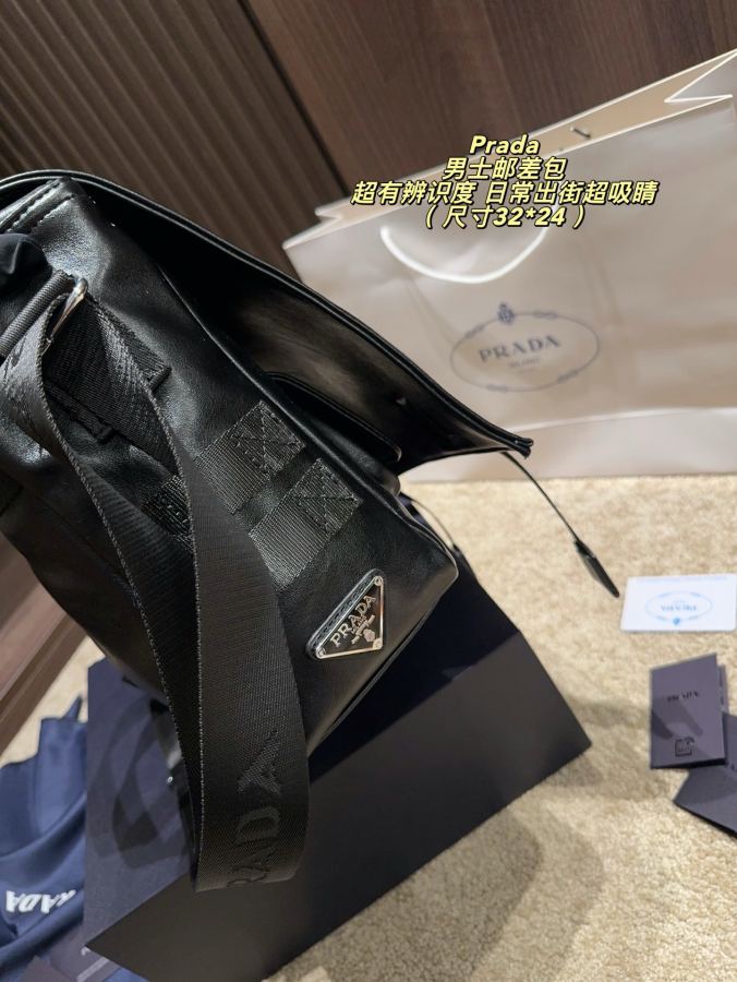 1:1 Replica PRADA bag No box Size 32*24 — AAA Quality Replica — photo 4
