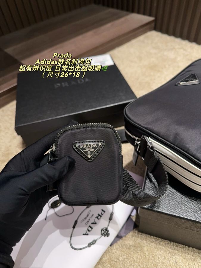 1:1 Replica PRADA bag Comes with box Size 26*18 — AAA Quality Replica — photo 3