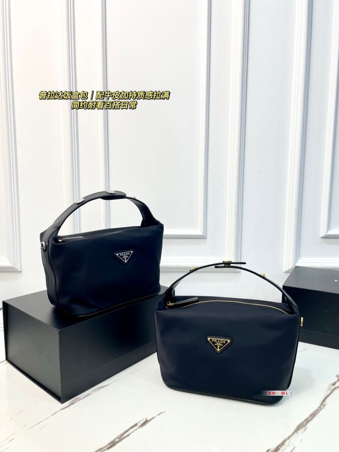 1:1 Replica PRADA bag PRADA + Logo Re-Edition Prada replica Series — photo 2