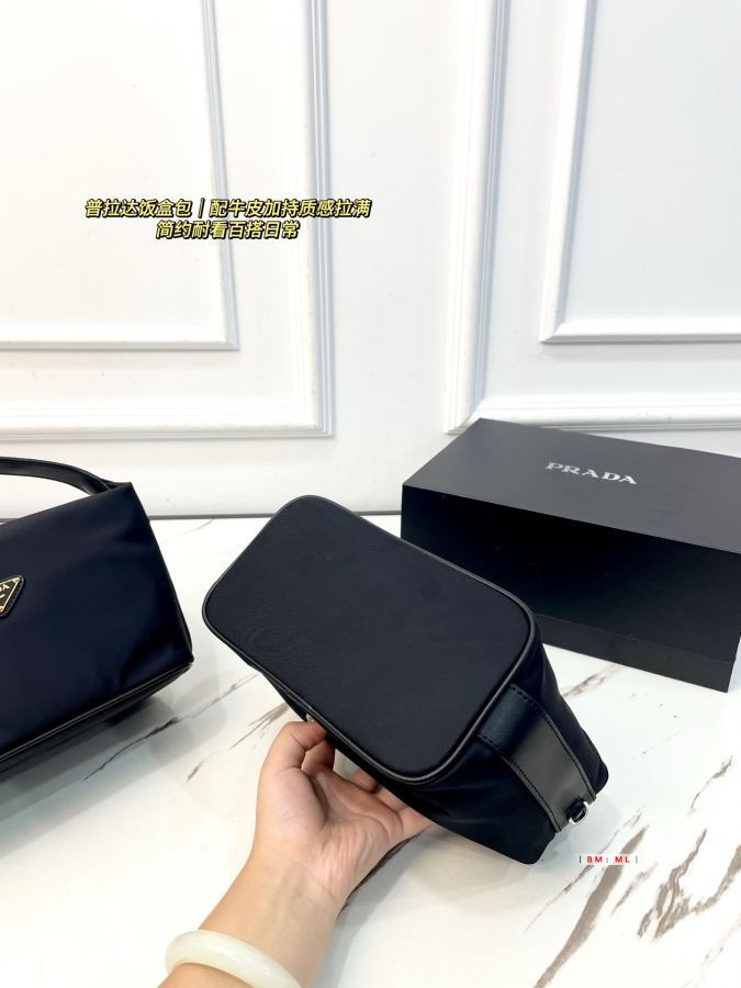 1:1 Replica PRADA bag PRADA + Logo Re-Edition Prada replica Series — photo 8