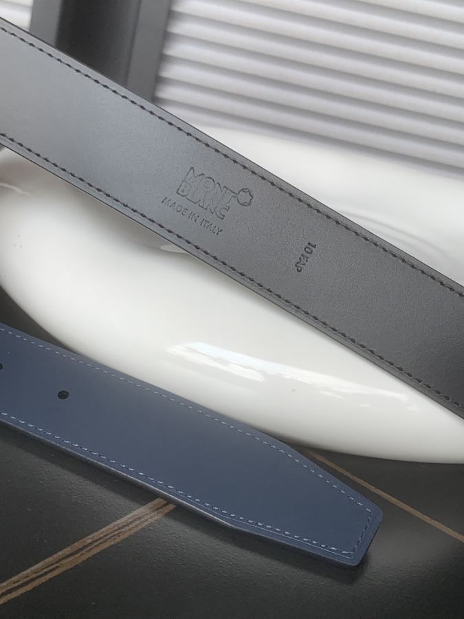 1:1 Replica Montblanc belt Montblanc 3.5cm: — AAA Quality Replica — photo 5