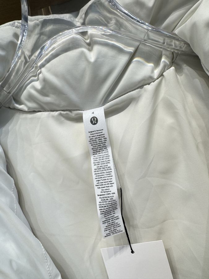 1:1 Replica Lulu Jacket Lululemon Wunder puff — AAA Quality Replica — photo 8