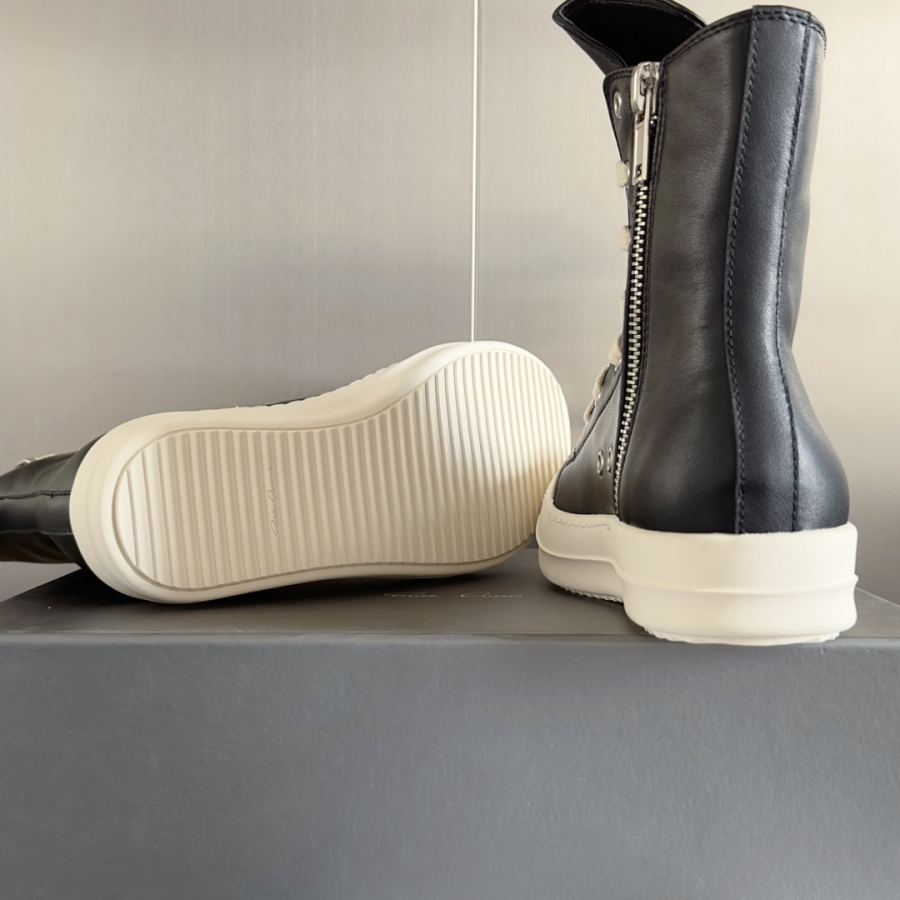 1:1 Replica Rick Owens Shoes Top version: Leather-thin strap model — Premium Replica — photo 9
