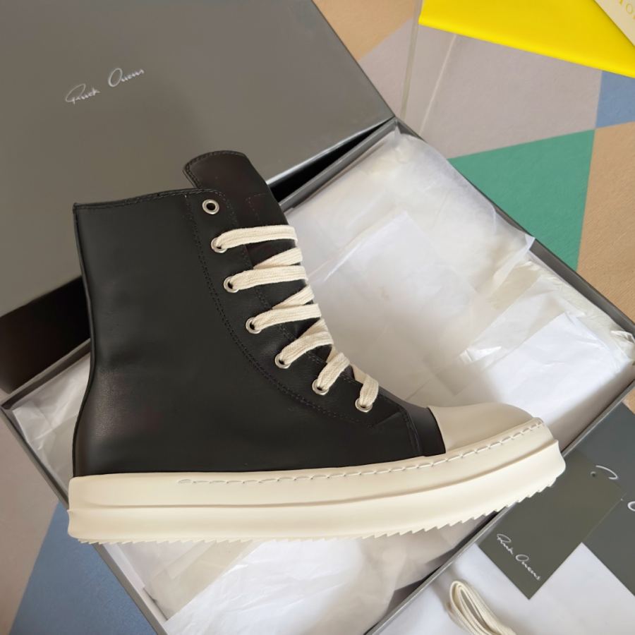 1:1 Replica Rick Owens Shoes Top version: Leather-thin strap model — Premium Replica — photo 6