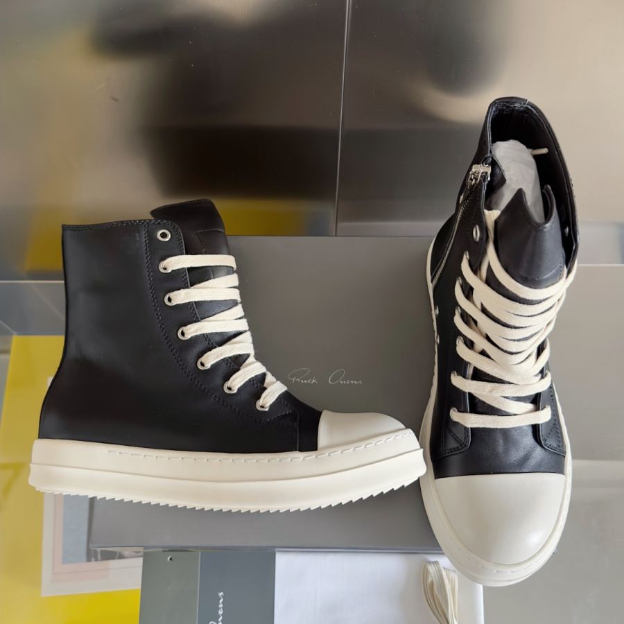 1:1 Replica Rick Owens Shoes Top version: Leather-thin strap model — Premium Replica — photo 2