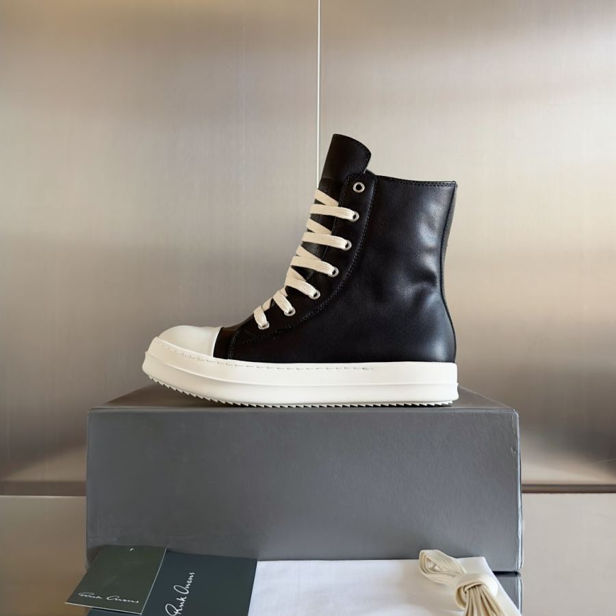 1:1 Replica Rick Owens Shoes Top version: Leather-thin strap model — Premium Replica — photo 5