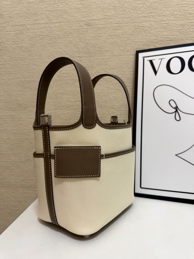 1:1 Replica Hermes bag Cargo Picotin 18cm Swift — Premium Replica — photo 3
