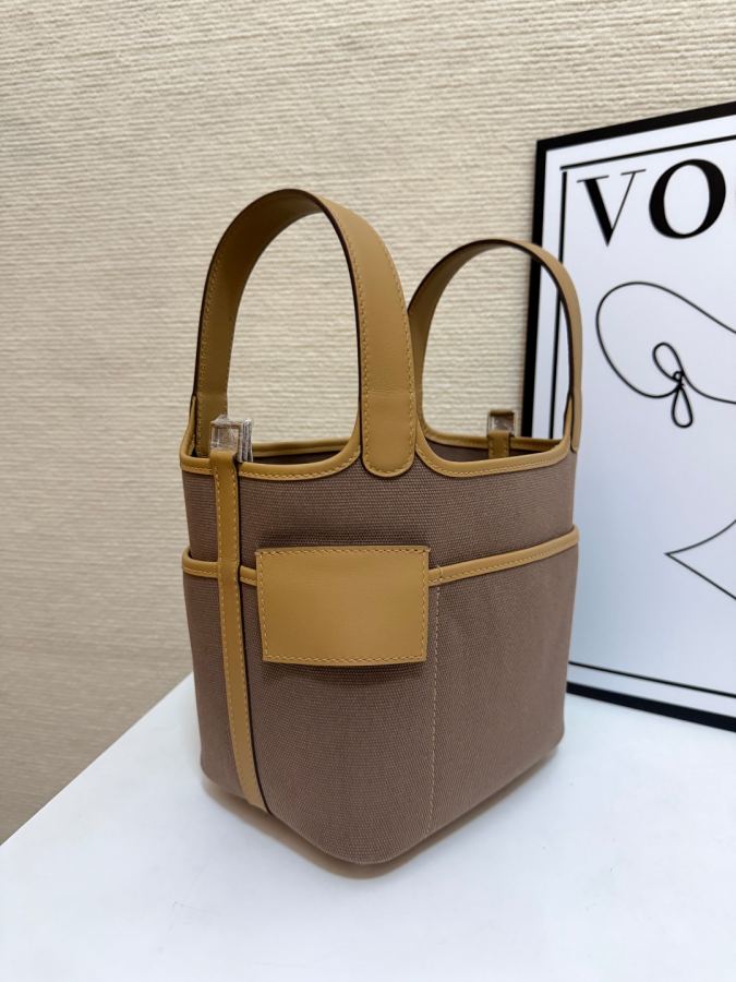 1:1 Replica Hermes bag Cargo Picotin 18cm Swift — Premium Replica — photo 3