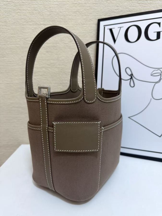 1:1 Replica Hermes bag Cargo Picotin 18cm Swift — AAA Quality Replica — photo 3