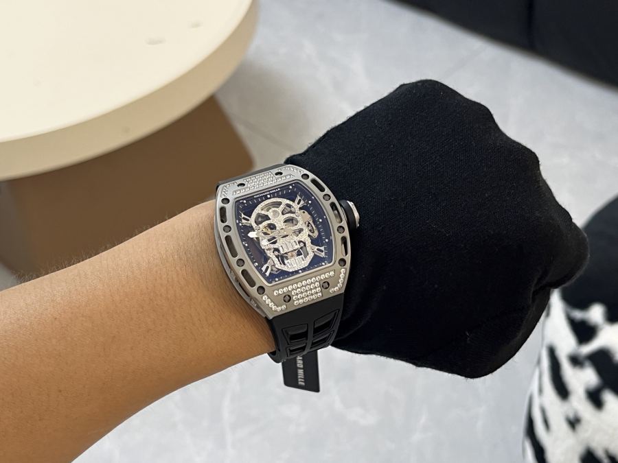 1:1 Replica Richard Mille Watches Richard Mille RM052 Skeleton watch． bracelet T 43x50mm ​​ — Premium Replica — photo 9