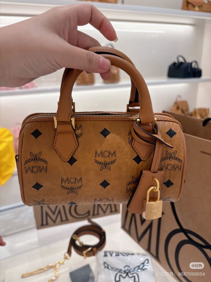 1:1 Replica MCM bag mcm New mini boston — 1:1 Replica — photo 9