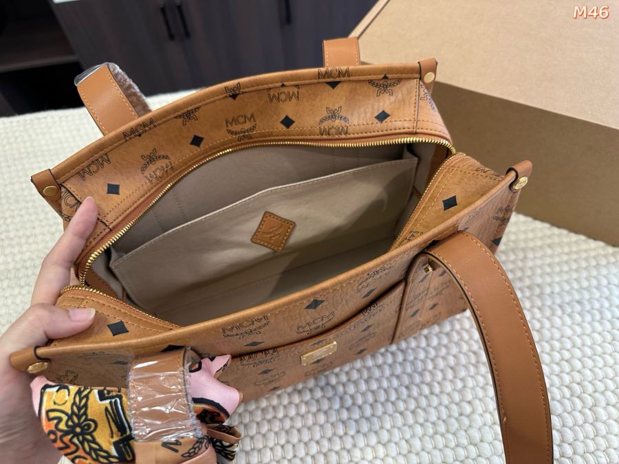 1:1 Replica MCM bag Airplane box — 1:1 Replica — photo 9