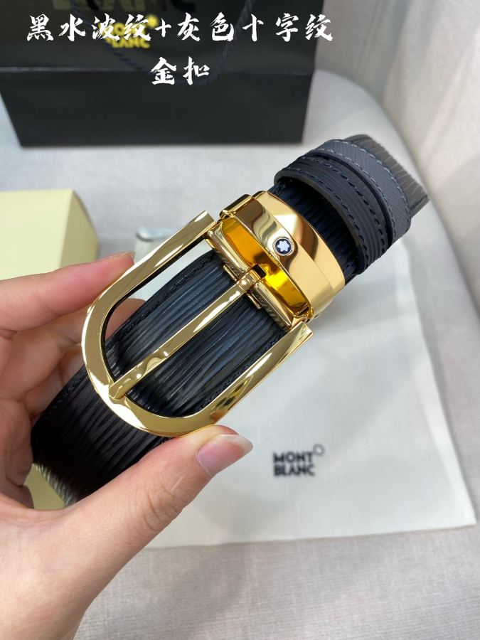 1:1 Replica Montblanc belt Montblanc 3.5cm — AAA Quality Replica — photo 2