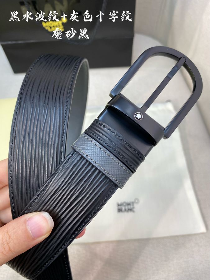 1:1 Replica Montblanc belt Montblanc 3.5cm — AAA Quality Replica — photo 6