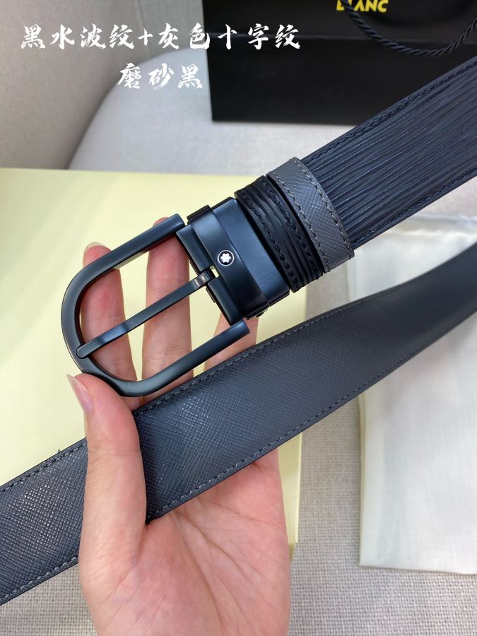 1:1 Replica Montblanc belt Montblanc 3.5cm — AAA Quality Replica — photo 4