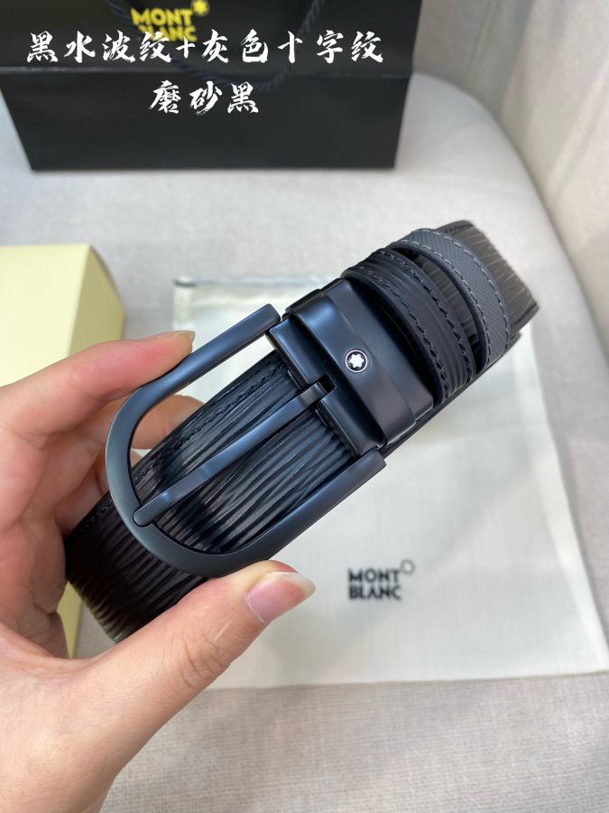 1:1 Replica Montblanc belt Montblanc 3.5cm — AAA Quality Replica — photo 2