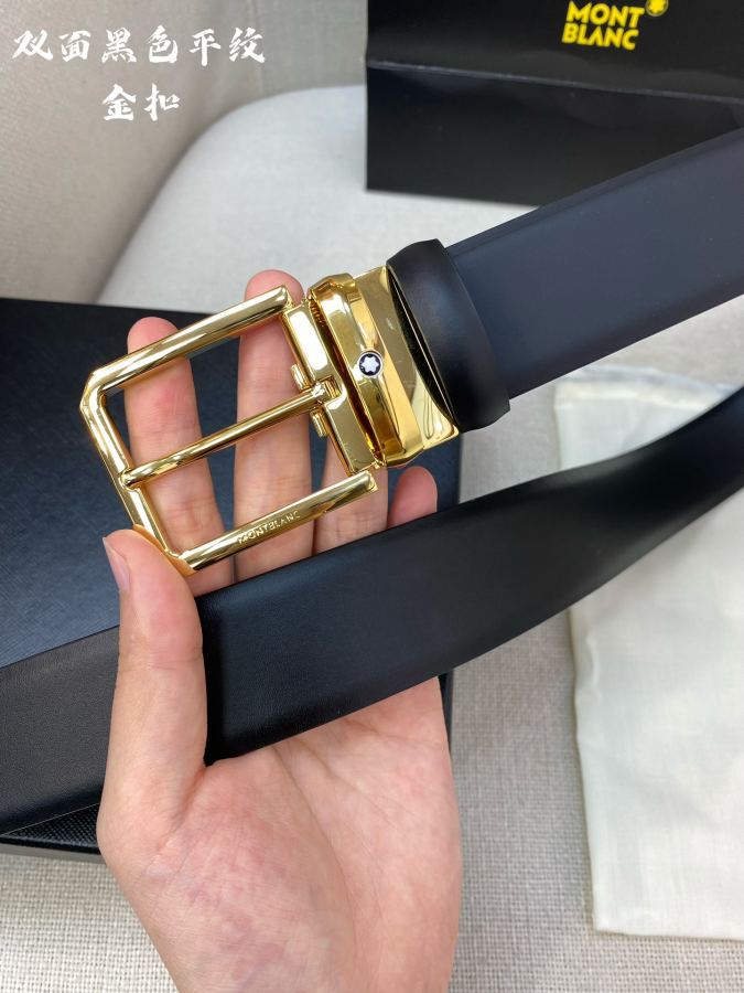 1:1 Replica Montblanc belt Montblanc 3.5cm — AAA Quality Replica — photo 4