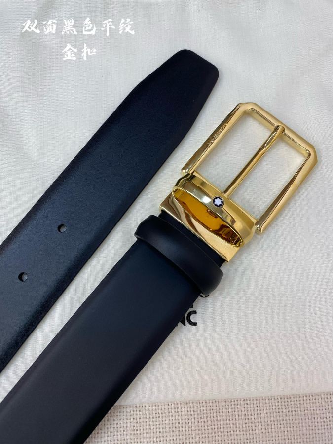 1:1 Replica Montblanc belt Montblanc 3.5cm — AAA Quality Replica