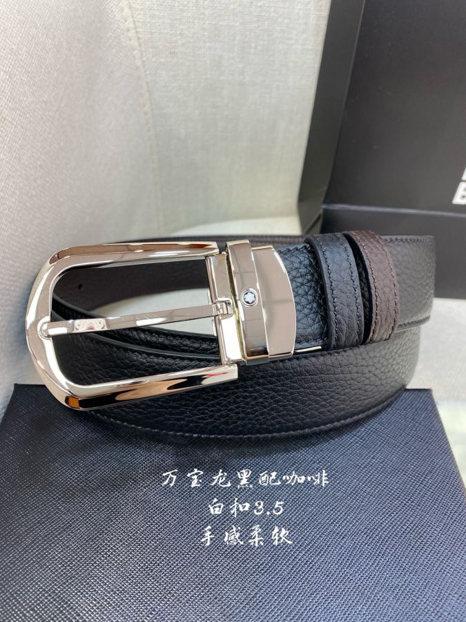 1:1 Replica Montblanc belt Montblanc 3.5cm — AAA Quality Replica — photo 2