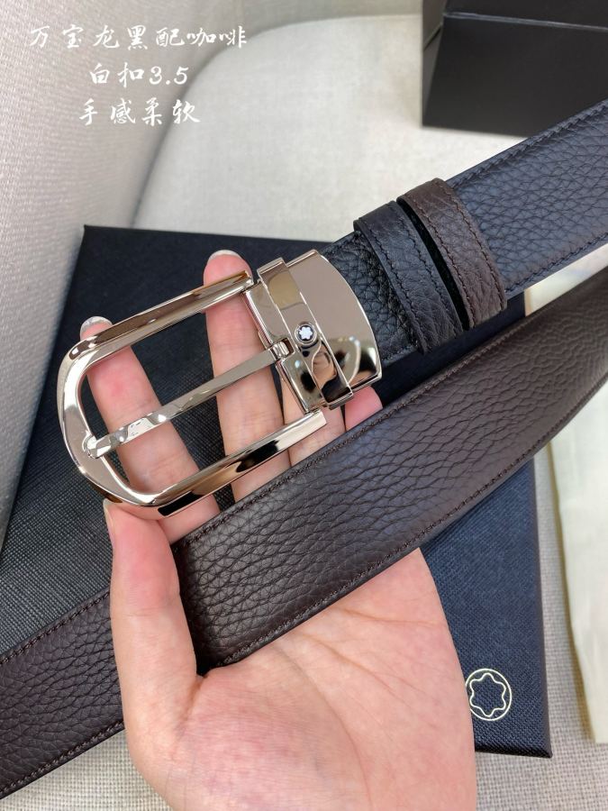 1:1 Replica Montblanc belt Montblanc 3.5cm — AAA Quality Replica — photo 3