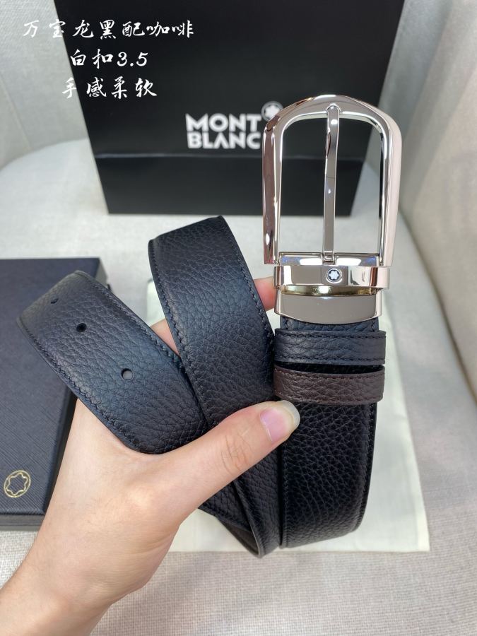 1:1 Replica Montblanc belt Montblanc 3.5cm — AAA Quality Replica — photo 4
