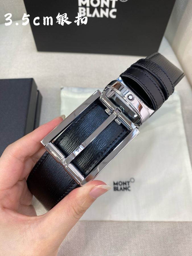 1:1 Replica Montblanc belt Montblanc 3.5cm — AAA Quality Replica — photo 4