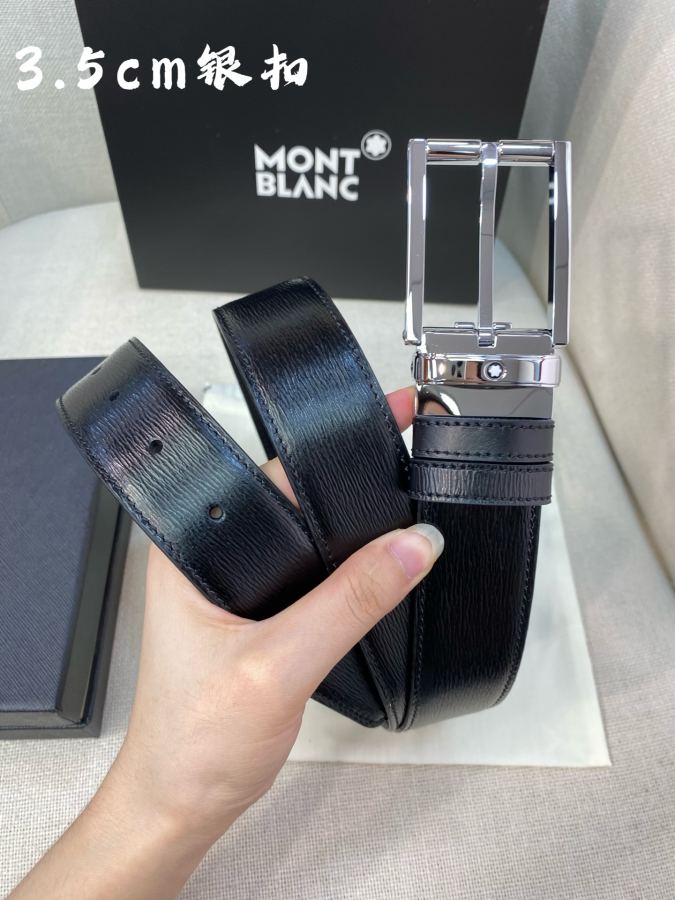 1:1 Replica Montblanc belt Montblanc 3.5cm — AAA Quality Replica — photo 5
