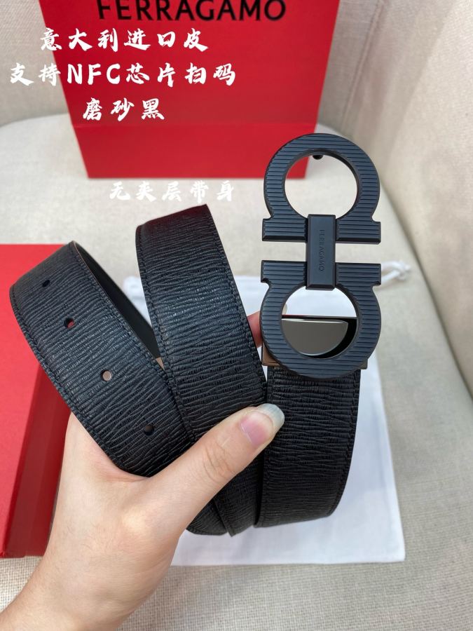 1:1 Replica Ferragamo belt Ferragamo NFC 3.5cm — Premium Replica — photo 4