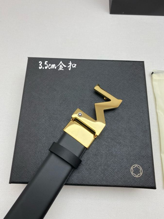 1:1 Replica Montblanc belt Montblanc 3.5cm — AAA Quality Replica — photo 5