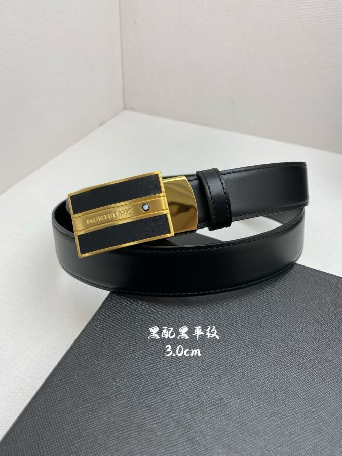 1:1 Replica Montblanc belt Montblanc 3.0cm — AAA Quality Replica — photo 2