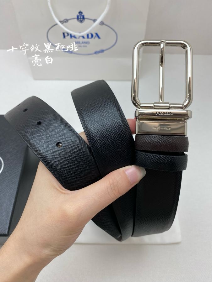 1:1 Replica Prada belt PRADA 3.5cm Prada — AAA Quality Replica — photo 4