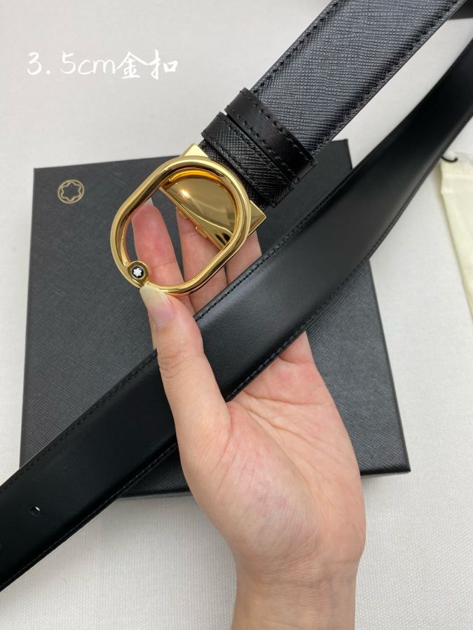1:1 Replica Montblanc belt Montblanc 3.5cm — AAA Quality Replica — photo 5