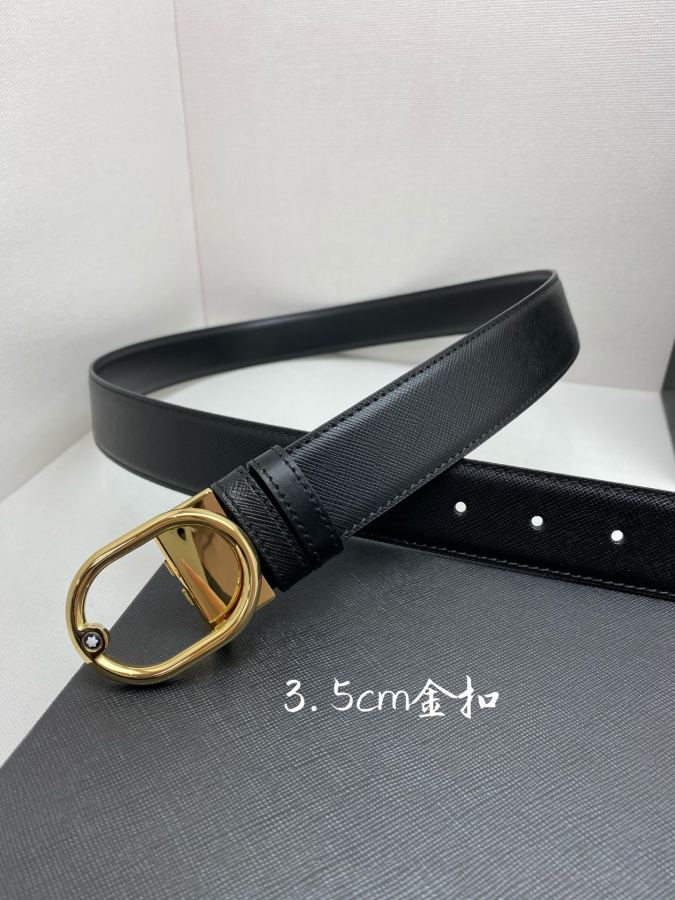 1:1 Replica Montblanc belt Montblanc 3.5cm — AAA Quality Replica — photo 2