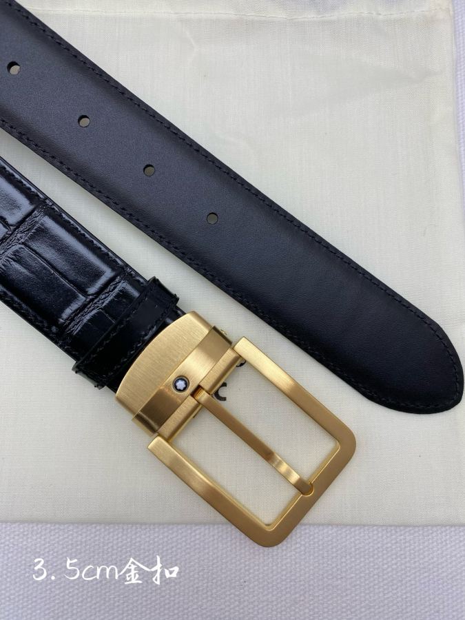 1:1 Replica Montblanc belt Montblanc 3.5cm — AAA Quality Replica — photo 6