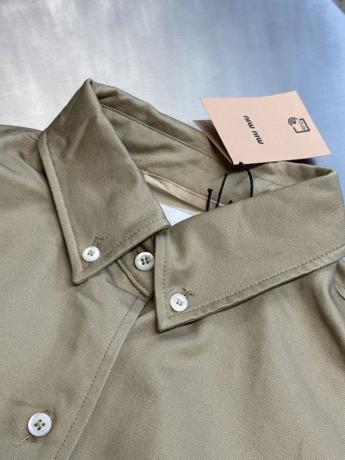 1:1 Replica MIUMIU men Miu embroidered buttoned jacket — AAA Quality Replica — photo 5