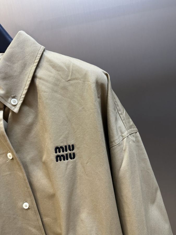 1:1 Replica MIUMIU men Miu embroidered buttoned jacket — AAA Quality Replica — photo 3
