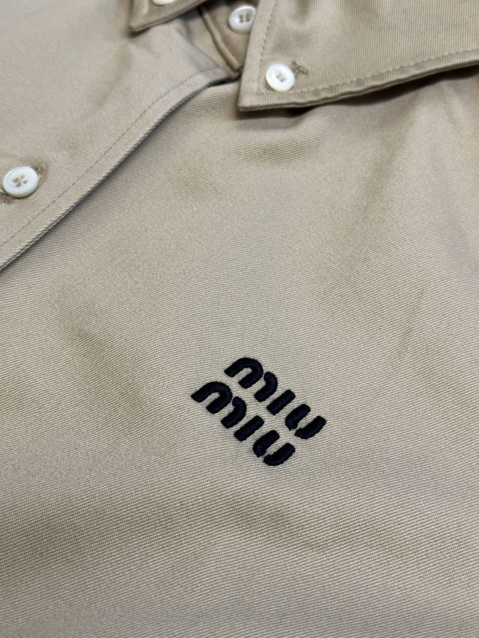 1:1 Replica MIUMIU men Miu embroidered buttoned jacket — AAA Quality Replica — photo 6