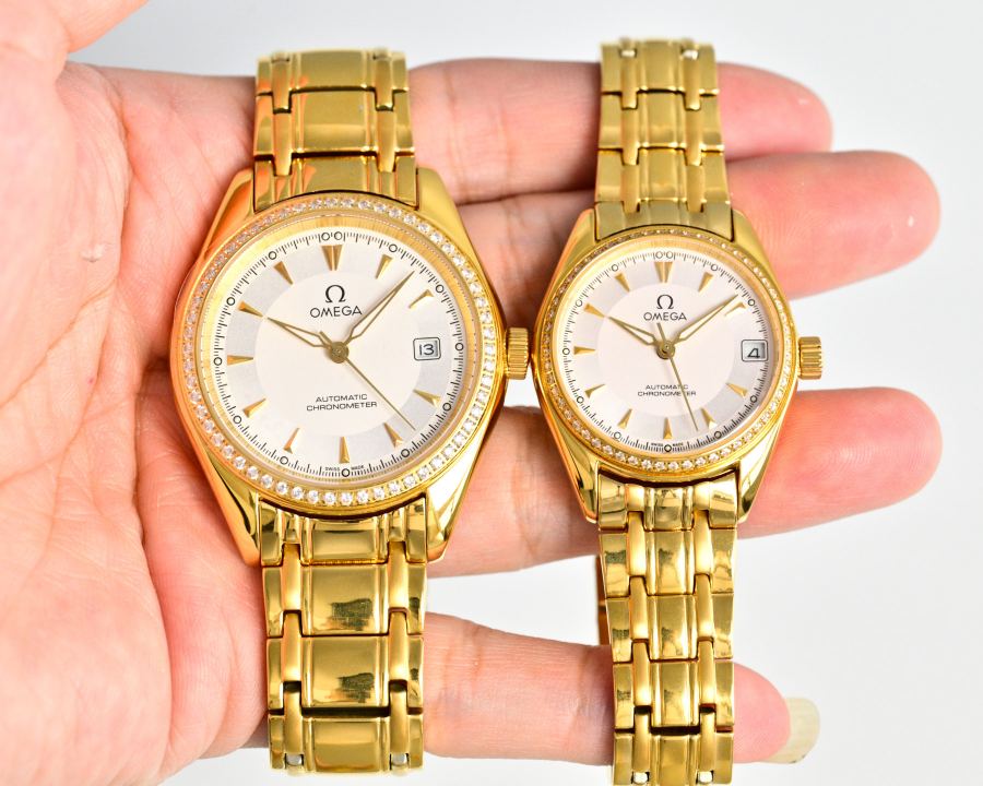1:1 Replica Omega Watches Omega Couple Watches 8215 39mm/10mm 31mm/10mm 316 L — Premium Replica — photo 2