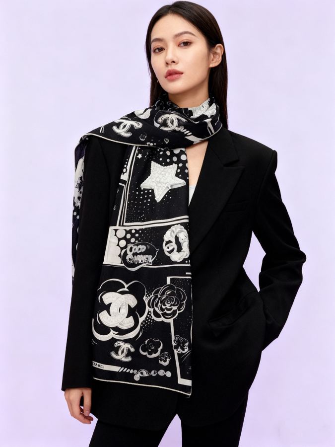 1:1 Replica Chanel scarf Chanel — 1:1 Replica — photo 2