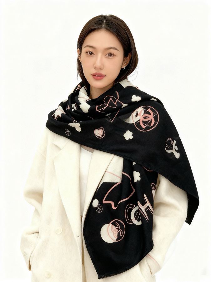 1:1 Replica Chanel scarf New — 1:1 Replica — photo 2