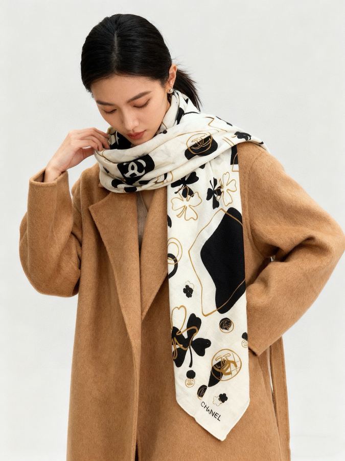 1:1 Replica Chanel scarf New — AAA Quality Replica — photo 2
