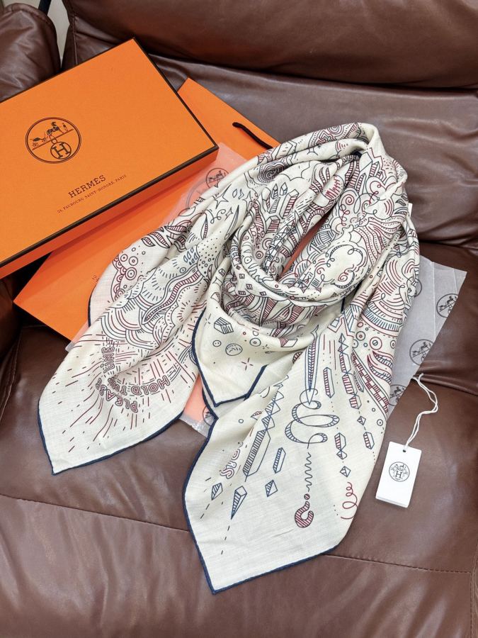 1:1 Replica Hermes Scarf “ ”140 Hermes — Premium Replica — photo 5