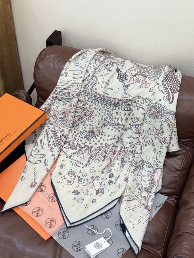 1:1 Replica Hermes Scarf “ ”140 Hermes — Premium Replica — photo 4