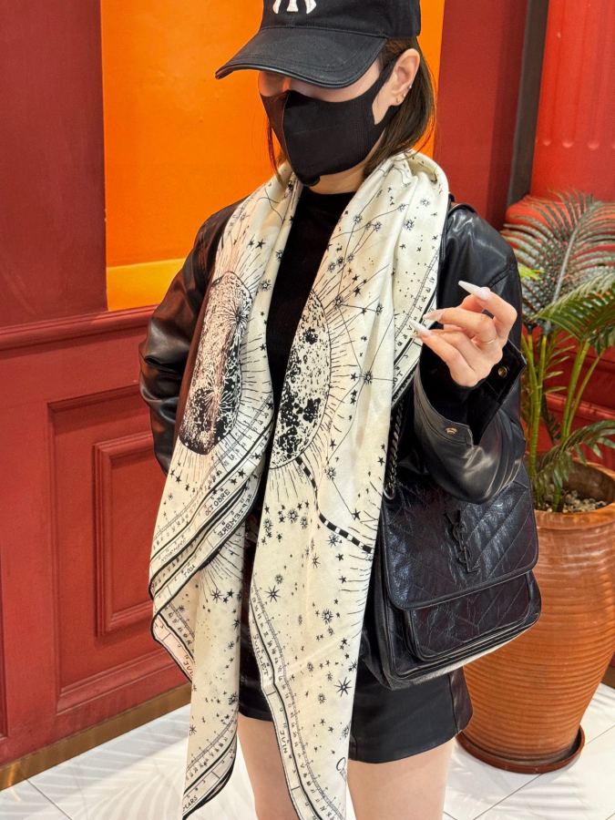 1:1 Replica Dior scarf D ｛140cm ｝ + — Premium Replica — photo 3