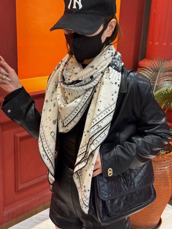 1:1 Replica Dior scarf D ｛140cm ｝ + — Premium Replica — photo 4