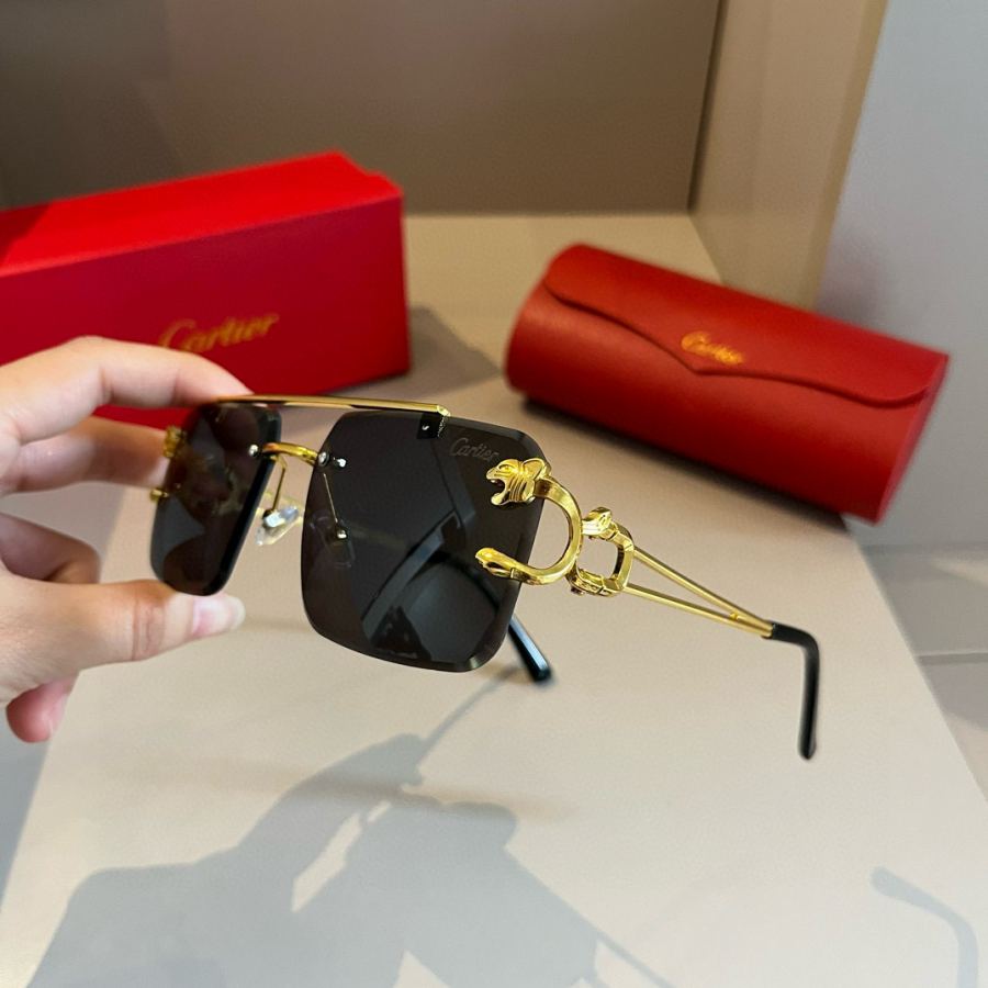 1:1 Replica Cartier sunglasses ¥ — Premium Replica — photo 4